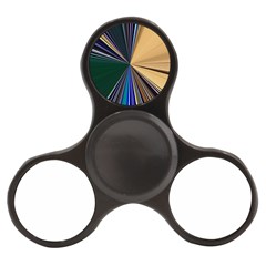 Zig Zag Pattern Geometric Design Finger Spinner by Cemarart