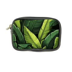 Banana Leaves Pattern Coin Purse by goljakoff