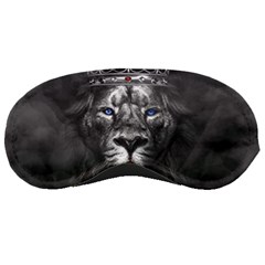 Lion King Of The Jungle Nature Sleep Mask by Cemarart