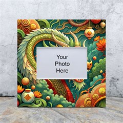 Chinese New Year – Year Of The Dragon White Box Photo Frame 4  X 6  by Valentinaart