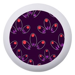 Pattern Petals Dots Print Seamless Dento Box With Mirror by Cemarart