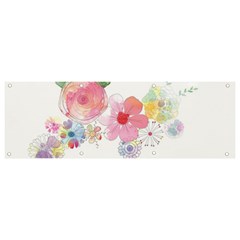 Flower-2342706 Banner And Sign 9  X 3  by lipli