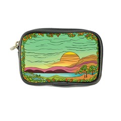 Painting Colors Box Green Coin Purse by Bedest