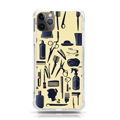 Elegant Hairdresser Pattern Cream Iphone 11 Pro Max 6 5 Inch Tpu Uv Print Case by TetiBright