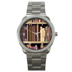 Books Bookshelves Office Fantasy Background Artwork Book Cover Apothecary Book Nook Literature Libra Sport Metal Watch by Grandong