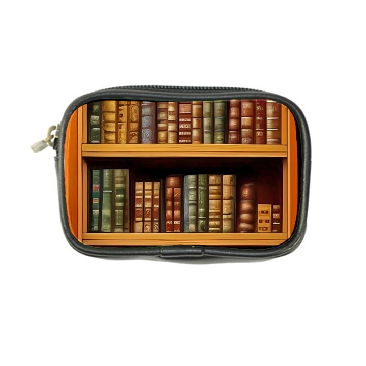 Room Interior Library Books Bookshelves Reading Literature Study Fiction Old Manor Book Nook Reading Coin Purse