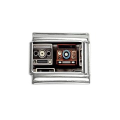 Retro Cameras Old Vintage Antique Technology Wallpaper Retrospective Italian Charm (9mm) by Grandong