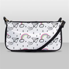 Cute Art Print Pattern Shoulder Clutch Bag by Apen