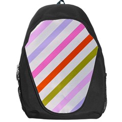 Lines Geometric Background Backpack Bag by Maspions