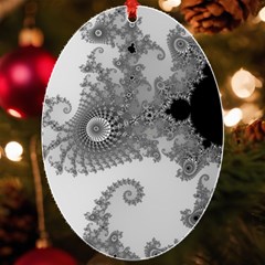 Apple Males Almond Bread Abstract Mathematics Uv Print Acrylic Ornament Oval by Apen