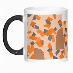 Bohemian Digital Minimalist Boho Style Geometric Abstract Art Morph Mug by Maspions