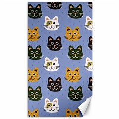 Cat Cat Background Animals Little Cat Pets Kittens Canvas 40  X 72  by Maspions