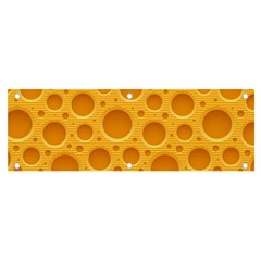 Cheese Texture Food Textures Banner And Sign 6  X 2  by nateshop