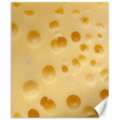 Cheese Texture, Yellow Cheese Background Canvas 8  X 10  by nateshop