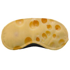 Cheese Texture, Yellow Cheese Background Sleep Mask by nateshop