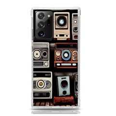 Retro Cameras Old Vintage Antique Technology Wallpaper Retrospective Samsung Galaxy Note 20 Ultra Tpu Uv Case by Grandong