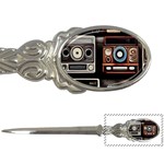 Retro Cameras Old Vintage Antique Technology Wallpaper Retrospective Letter Opener Front