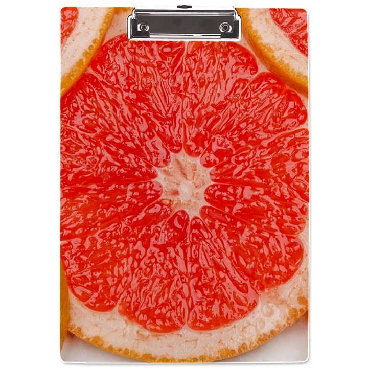 Grapefruit-fruit-background-food A4 Acrylic Clipboard