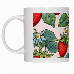 Strawberry-fruits White Mug by Maspions