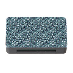 Blue Paisley Memory Card Reader With Cf by DinkovaArt