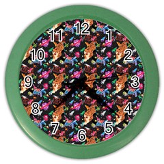 Beautiful Pattern Color Wall Clock by Sparkle