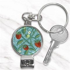 Spring Time Nail Clippers Key Chain by AlexandrouPrints