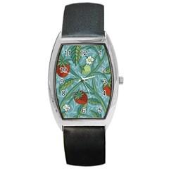 Spring Time Barrel Style Metal Watch by AlexandrouPrints