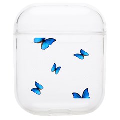 Butterfly-blue-phengaris Soft Tpu Airpods 1/2 Case by saad11