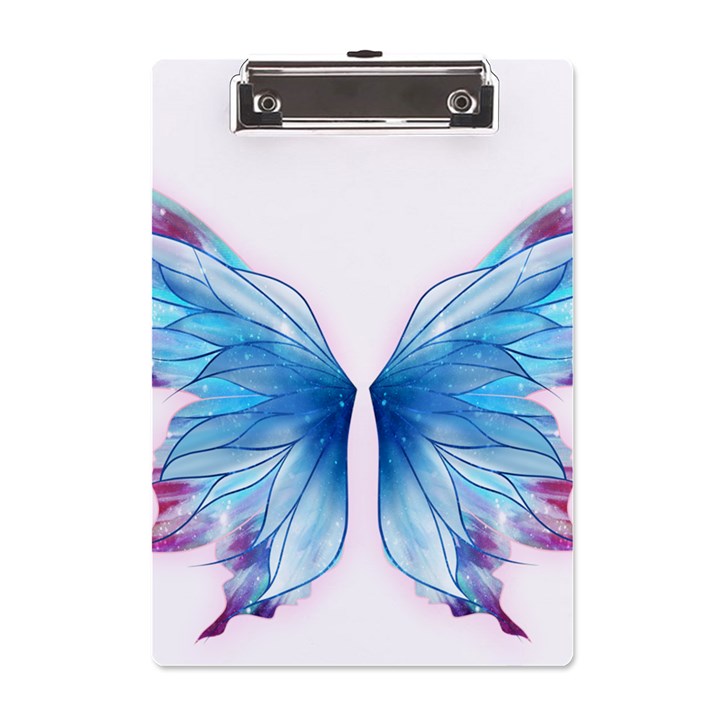 Butterfly-drawing-art-fairytale  A5 Acrylic Clipboard