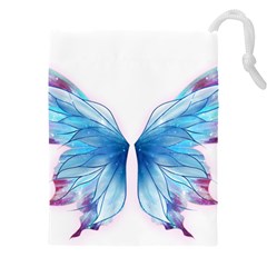 Butterfly-drawing-art-fairytale  Drawstring Pouch (4xl) by saad11