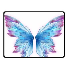 Butterfly-drawing-art-fairytale  Fleece Blanket (small) by saad11