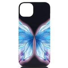 Butterfly-drawing-art-fairytale  Iphone 14 Plus Black Uv Print Case by saad11