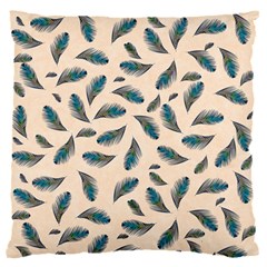 Background Palm Leaves Pattern 16  Baby Flannel Cushion Case (two Sides) by Maspions