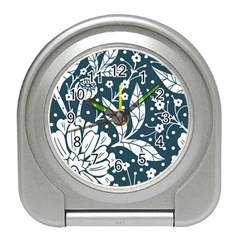 Spring Pattern Travel Alarm Clock by AlexandrouPrints