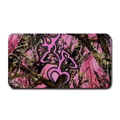 Pink Browning Deer Glitter Camo Medium Bar Mat by Maspions