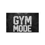 Gym mode Sticker (Rectangular) Front