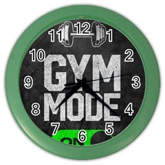 Gym Mode Color Wall Clock by Store67