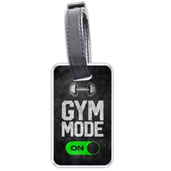 Gym Mode Luggage Tag (one Side) by Store67