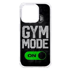 Gym Mode Iphone 14 Pro Tpu Uv Print Case by Store67