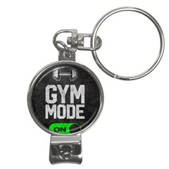 Gym Mode Nail Clippers Key Chain by Store67