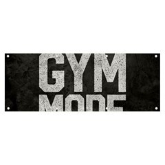 Gym Mode Banner And Sign 8  X 3  by Store67