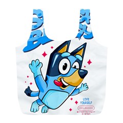 Super Bluey Full Print Recycle Bag (l) by avitendut