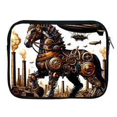 Steampunk Horse Punch 1 Apple Ipad 2/3/4 Zipper Cases by CKArtCreations