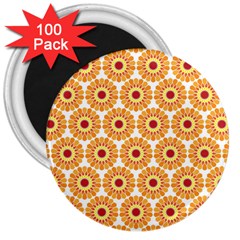 Pattern Shape Design Art Drawing 3  Magnets (100 Pack) by Maspions