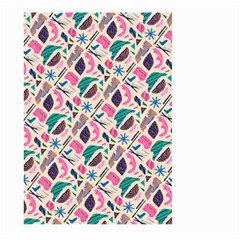 Multi Colour Pattern Large Garden Flag (two Sides) by designsbymallika