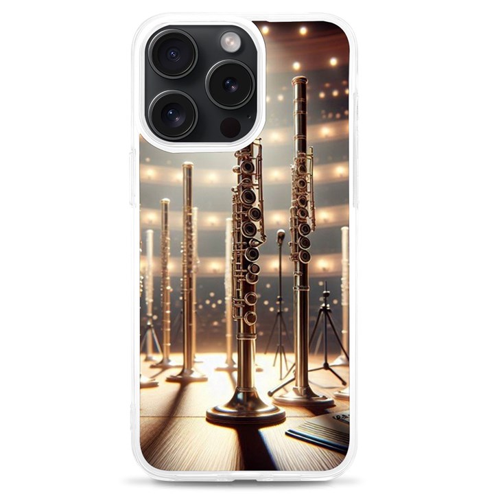 Standing Flutes iPhone 15 Pro Max TPU UV Print Case