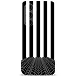 Stripes Geometric Pattern Digital Art Art Abstract Abstract Art Samsung Galaxy S24 Plus 6.7 Inch Black TPU UV Case Front