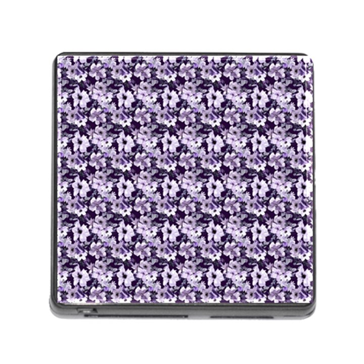 Purple Roses 1 Purple Roses Memory Card Reader (Square 5 Slot)