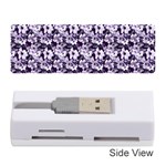 Purple Roses 1 Purple Roses Memory Card Reader (Stick) Front