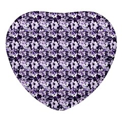 Purple Roses 1 Purple Roses Heart Glass Fridge Magnet (4 Pack) by DinkovaArt